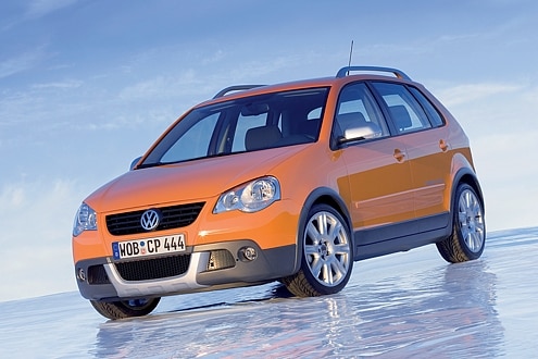 Vorbild und Namensgeber aus Wolfsburg: der VW Cross Polo.