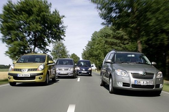 Minivans im Vergleich