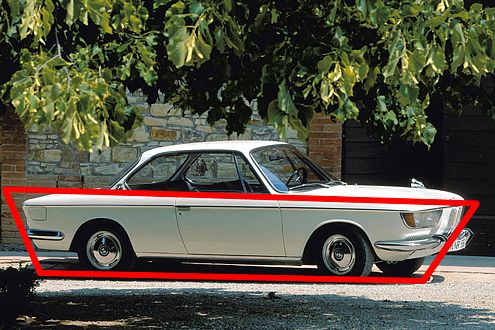 Aus seiner damals gehobenen Mittelklasse machte BMW auch gleich ein Coupé: den 2000 C/CS.