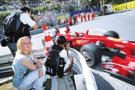 Formel 1 GP von Monaco 2009, Bianca Garloff; AUTO BILD MOTORSPORT