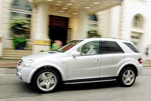 Nur auf befestigten Wegen in seiner Domäne: Dem stärksten ML fehlt das Geländepaket.