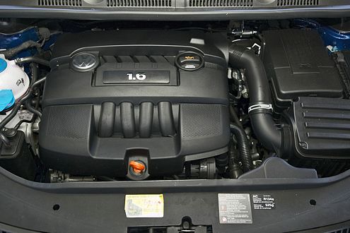 Ein Herz für zwei: Golf und A3 werden vom identischen 1.6er angetrieben.