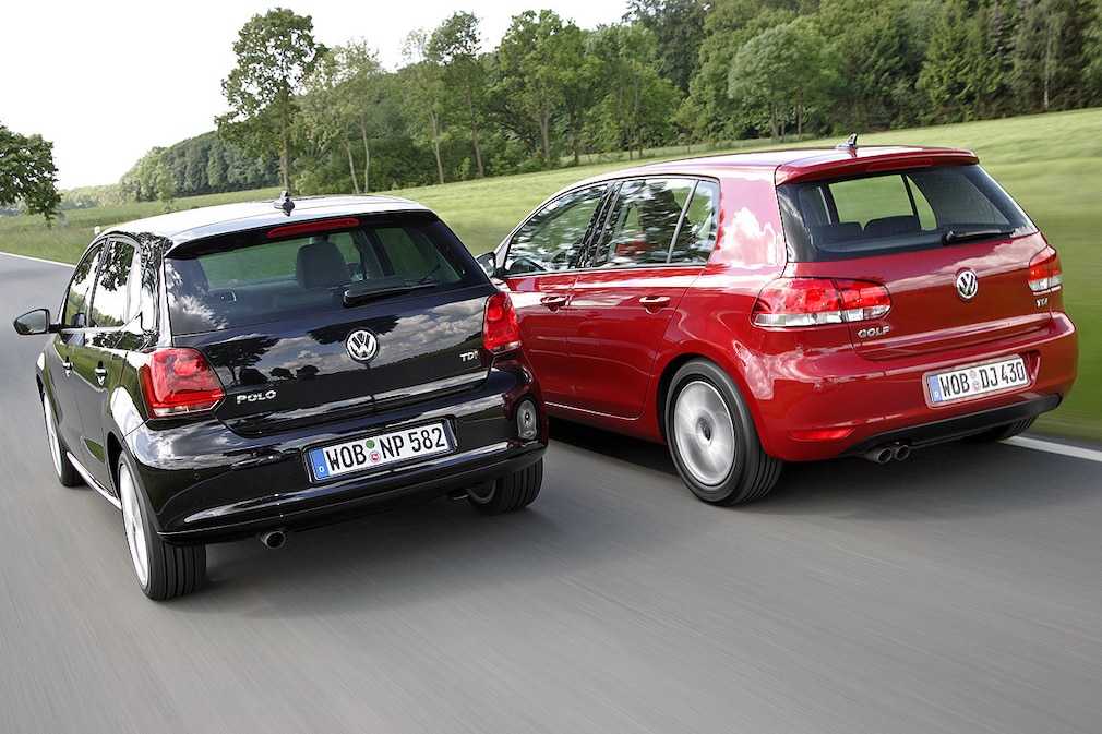 VW Polo VW Golf