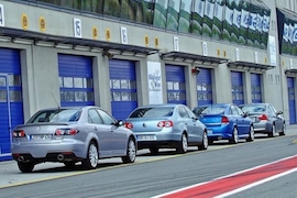 Vier sportliche Limousinen im Test