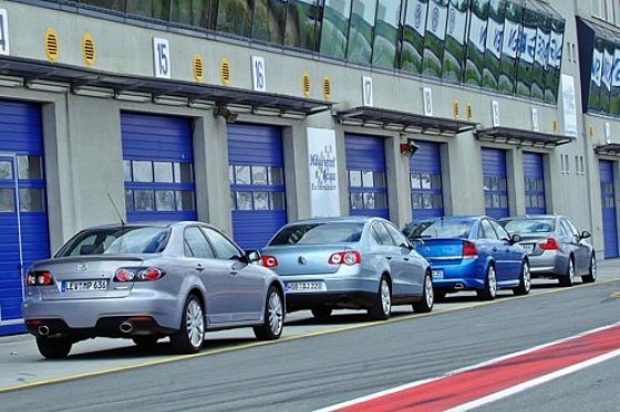 Vier sportliche Limousinen im Test