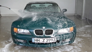 Autowäsche Karosserie