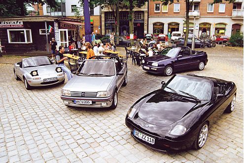 Frischluft-Spaß für weniger als 5000 Euro? Das geht – mit diesen vier Autos.
