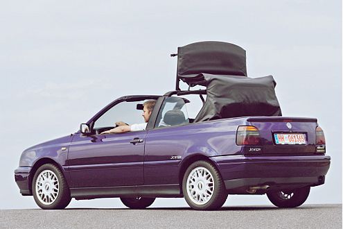 Ein Musterknabe unter den günstigen Cabrios: der Golf III.