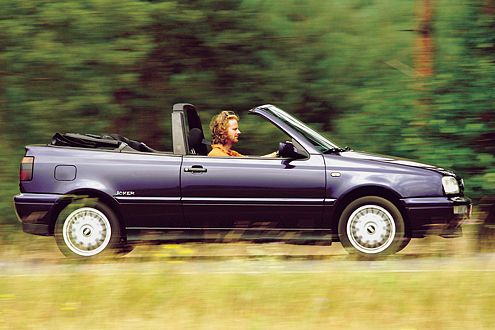 VW Golf III Cabrio: der solide Klassiker unter den Bügelcabrios.