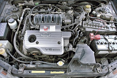 Meist problemlos: Der quer eingebaute V6-Motor mit Steuerkette.
