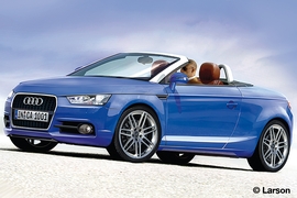 Illustration Audi A1 Cabrio