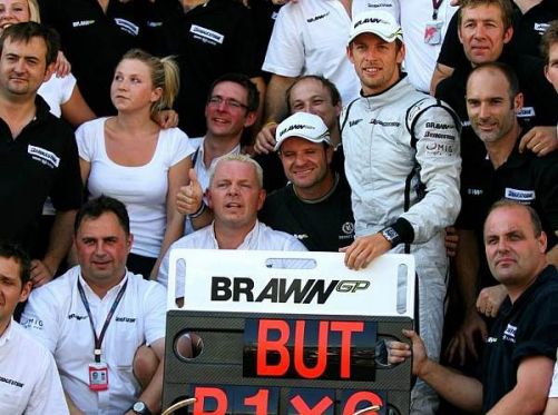 Der Star ist das Team: Jenson Button und Brawn fahren von Sieg zu Sieg