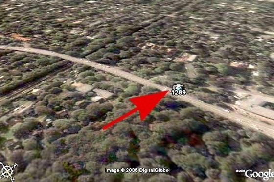 Radarfallen bei Google Earth