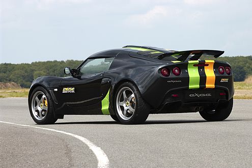 Klein und gemein: Beim Exige 265E treffen 268 Öko-PS auf 930 Kilogramm Kampfgewicht.