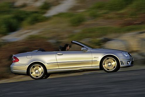 Understatement: Der CLK 63 AMG verpackt seine Muskeln dezent.