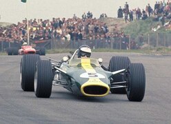 Seine größten Erfolge erzielte der legendäre Jim Clark in einem Lotus