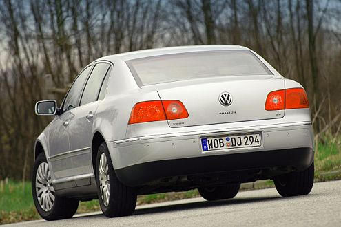 VW Phaeton: Im großen Wolfsburger zielt alles auf  Luxus und Komfort.