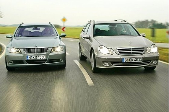 Test BMW 330d Touring  Mercedes C 320 CDI T