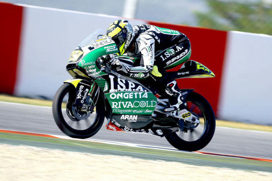 Motorrad-Weltmeisterschaft 2009 in Barcelona, Andrea Iannone, Aprilia