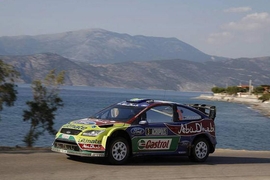 Mikko Hirvonen (Finnland) - BP-Ford Focus WRC, Rallye Griechenland 2009
