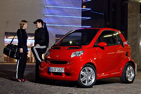 Letzte Sonderserie vom "alten" Smart fortwo: die "edition red".