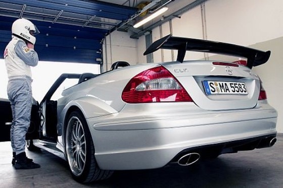 Test Mercedes CLK DTM AMG Cabrio