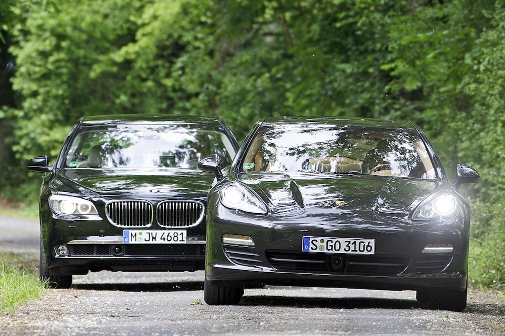 7er BMW 750i Porsche Panamera S