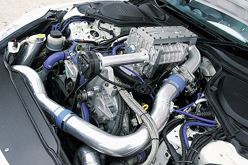 Druck von allen Seiten: Kompressor und Turbo machen Dampf.