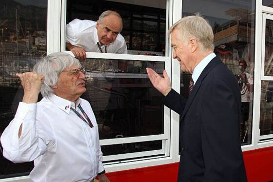 Formel-1, FIA Präsident Max Mosley und Bernie Ecclestone