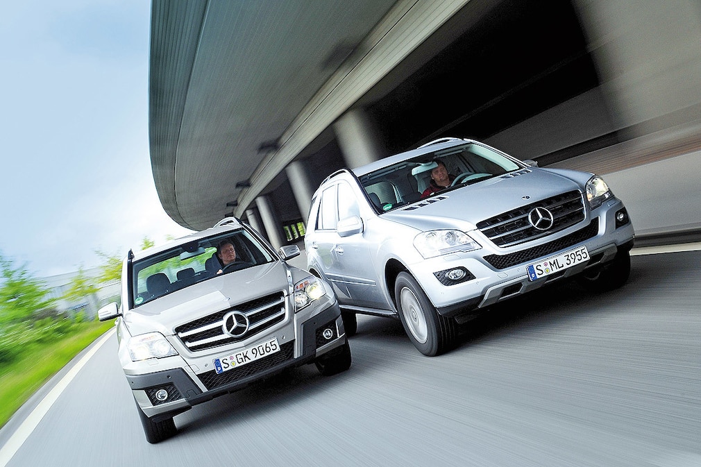 Mercedes GLK 220 CDI Mercedes ML 300 CDI