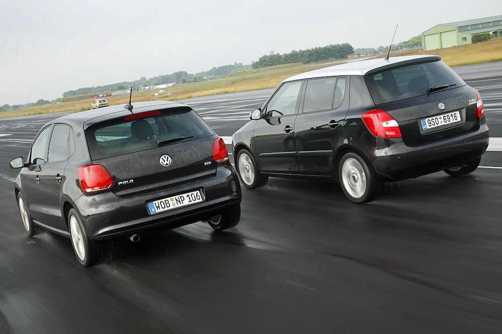 VW Polo und Skoda Fabia im Vergleich AUTO BILD