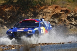 Rallye dos Sertoes 2008, Vorjahressieger Mark Miller und Ralph Pitchford