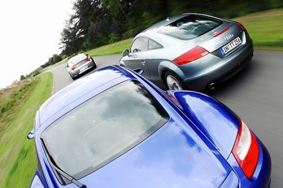 Test Audi TT, BMW Z4, Porsche Cayman