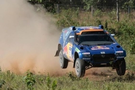 Rallye dos Sertoes 2009, Tag 3, Nasser Al-Attiyah, VW Race Touareg 2