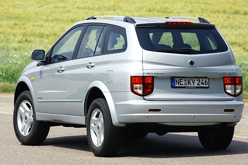 Herausgeputzter Oldie: Der Kyron ist wie ein Auto aus den 80ern gebaut.