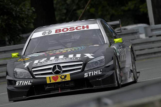 DTM Norisring 2009, Ralf Schumacher, DTM-Mercedes C-Klasse