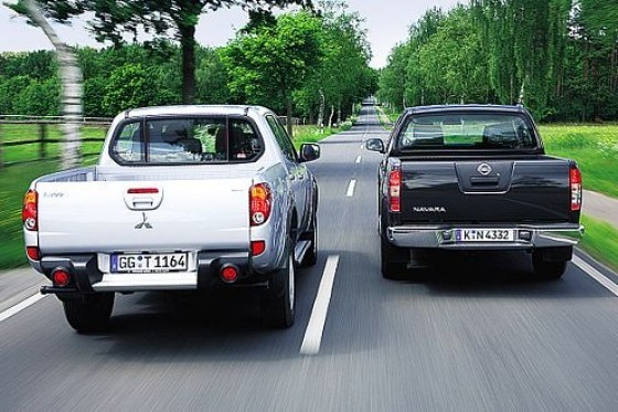 Test Mitsubishi L200  Nissan Navara