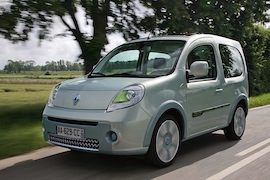 Renault Kangoo Be Bop Z.E. in Fahrt