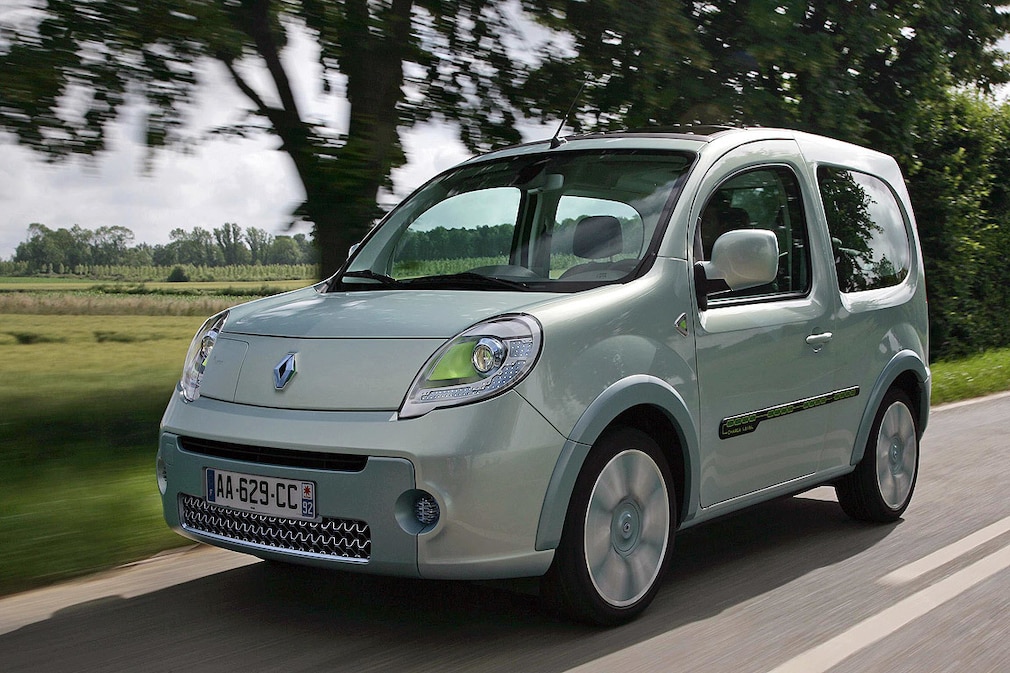 Renault Kangoo Be Bop Z.E. in Fahrt