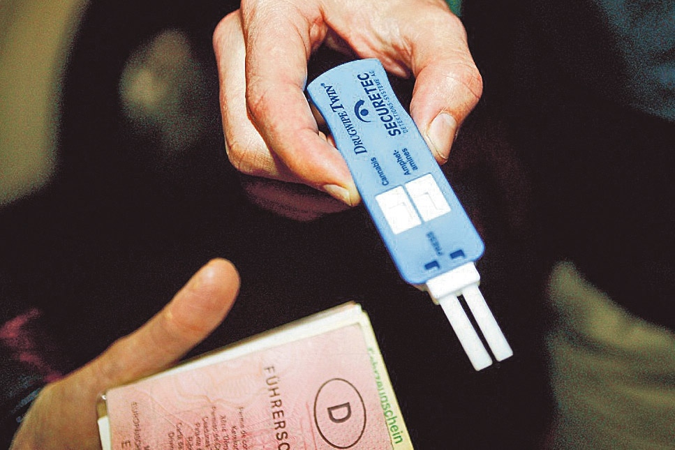 Führerschein Drogentest