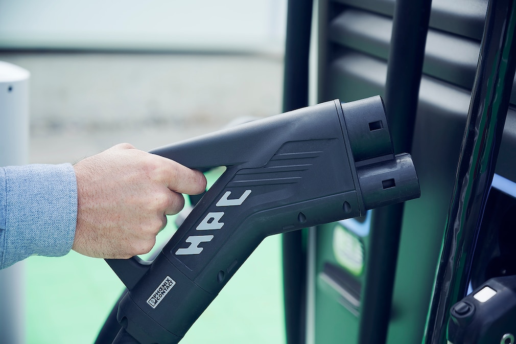 Schnellladepunkt für E-Autos