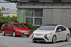Honda Insight  1.3 Opel Ampera