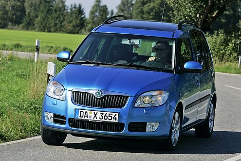 Skoda Roomster: Der Neuling unter den kleinen Raumschiffen.