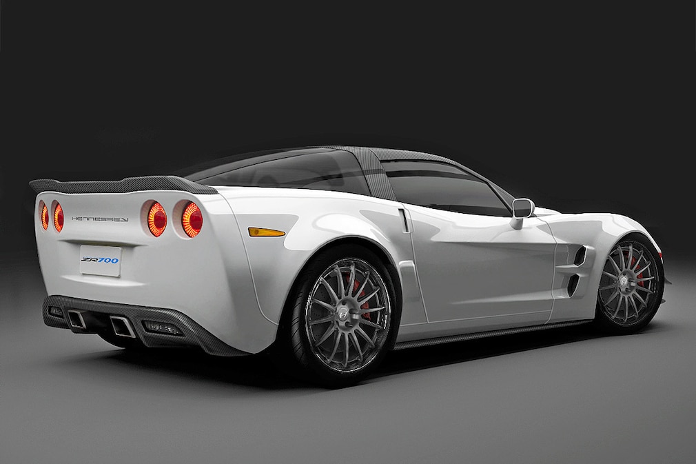 Getunte Hennessey Corvette ZR700