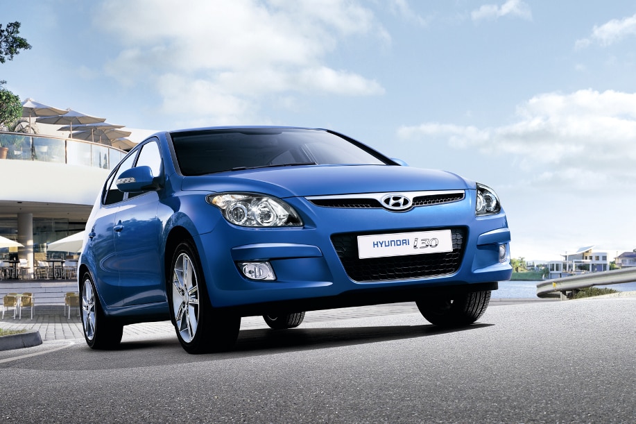 Hyundai i30 blue