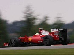 Felipe Massa hatte wie Kimi Räikkönen keine frischen Reifen mehr