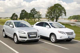 Audi Q7 TDI Clean Diesel/Lexus RX 450h