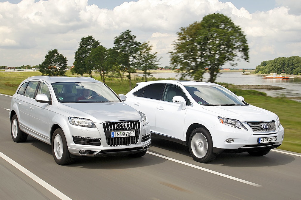 Audi Q7 TDI Clean Diesel/Lexus RX 450h