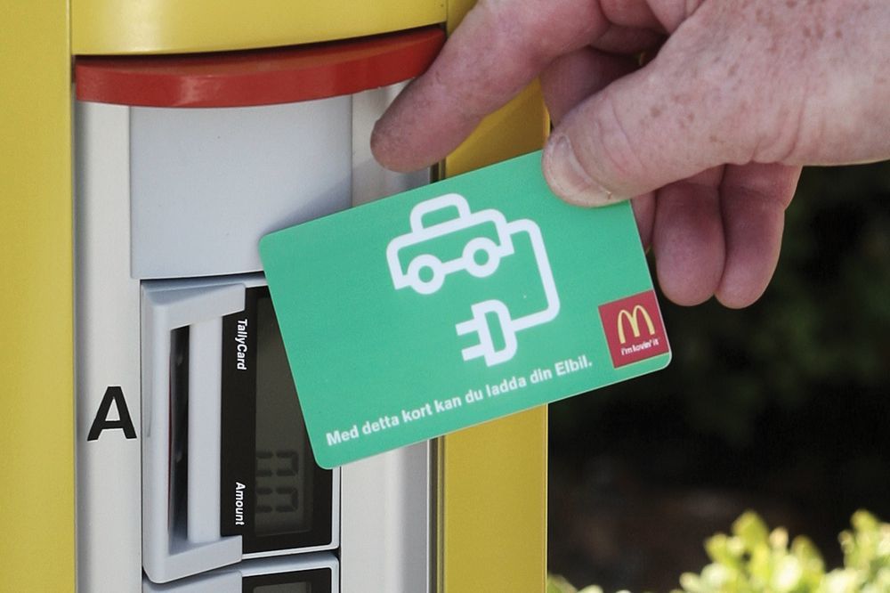 McCharger: Elektrotanken bei McDonald's