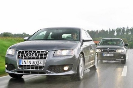 Test Audi S3 gegen BMW 130i